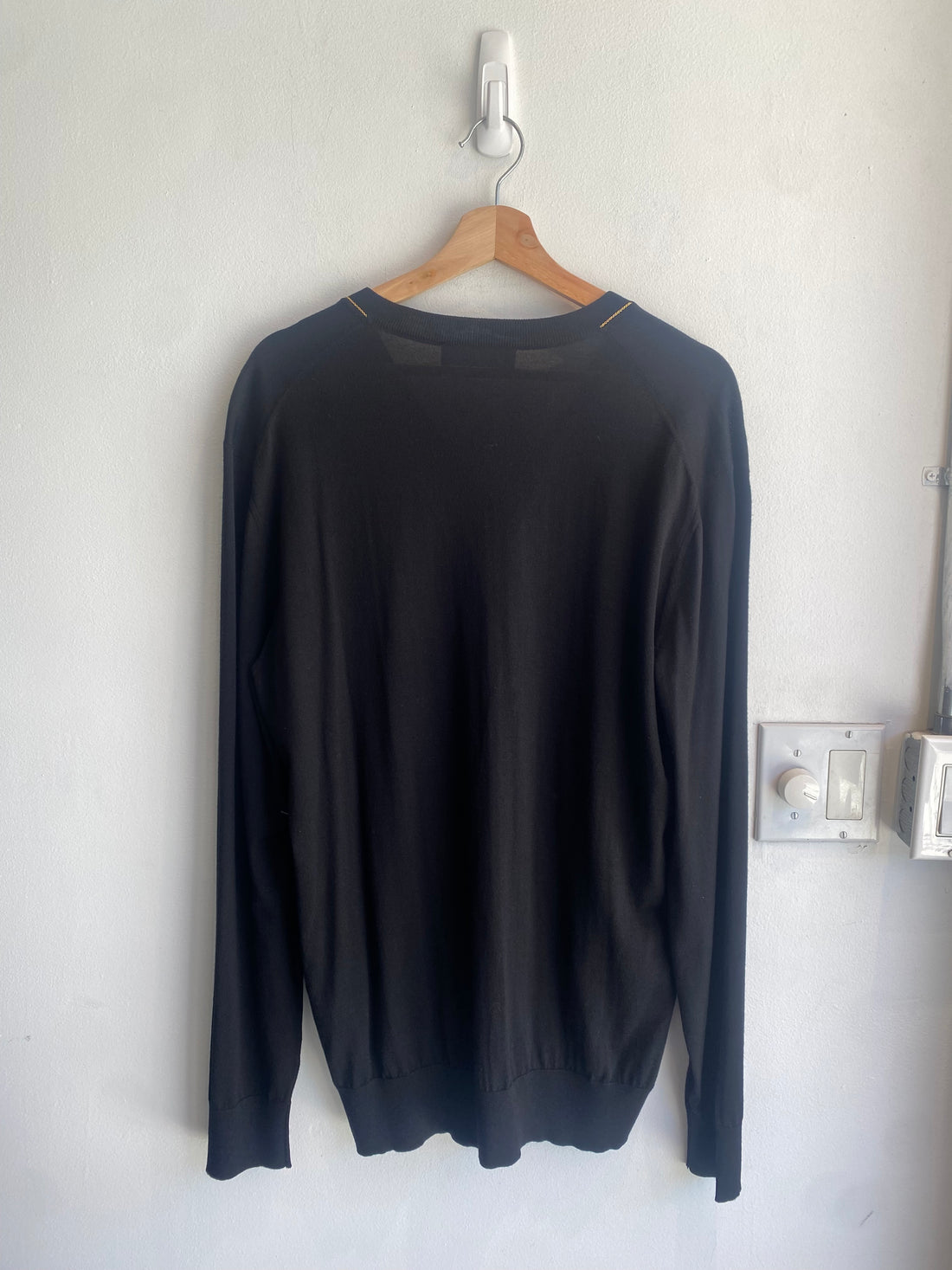 Dolce & Gabbana Black Rosary Knit - 48