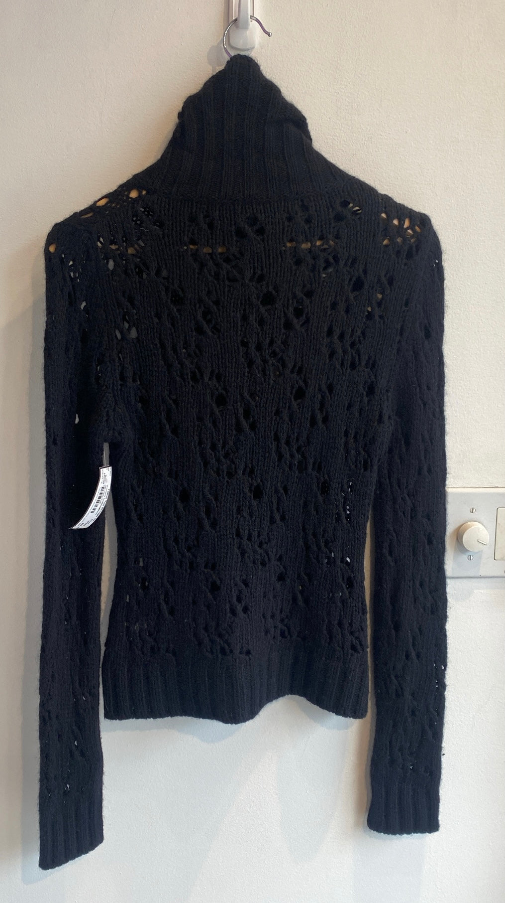 D&G Open Knit Turtleneck Sweater - S