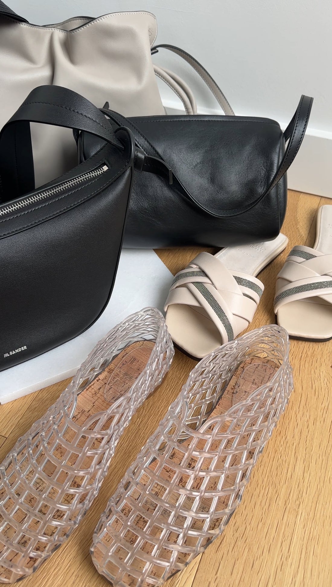 The Row Mara Clear Jelly Flat Shoes - 37