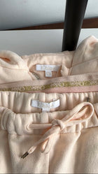 Chloe Baby Light Peach Track Suit / Zip up Hoodie 2pcs - 12M