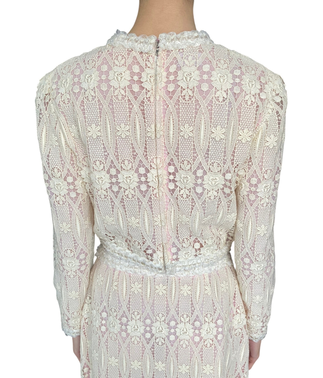 Giambattista Valli Ivory Lace 2-piece Skirt Set - IT 44 / US 8