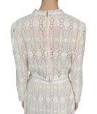 Giambattista Valli Ivory Lace 2-piece Skirt Set - IT 44 / US 8