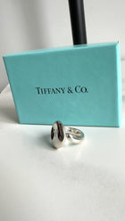 Tiffany & Co. x Elsa Peretti Sterling Silver Diamond Full Circle Ring