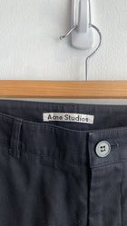 Acne Studios Black Wide Leg Trouser