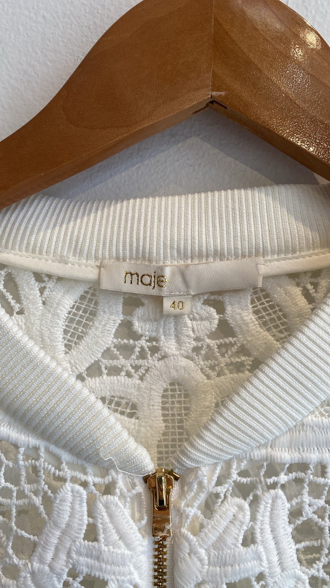 Maje Floral Lace Jacket