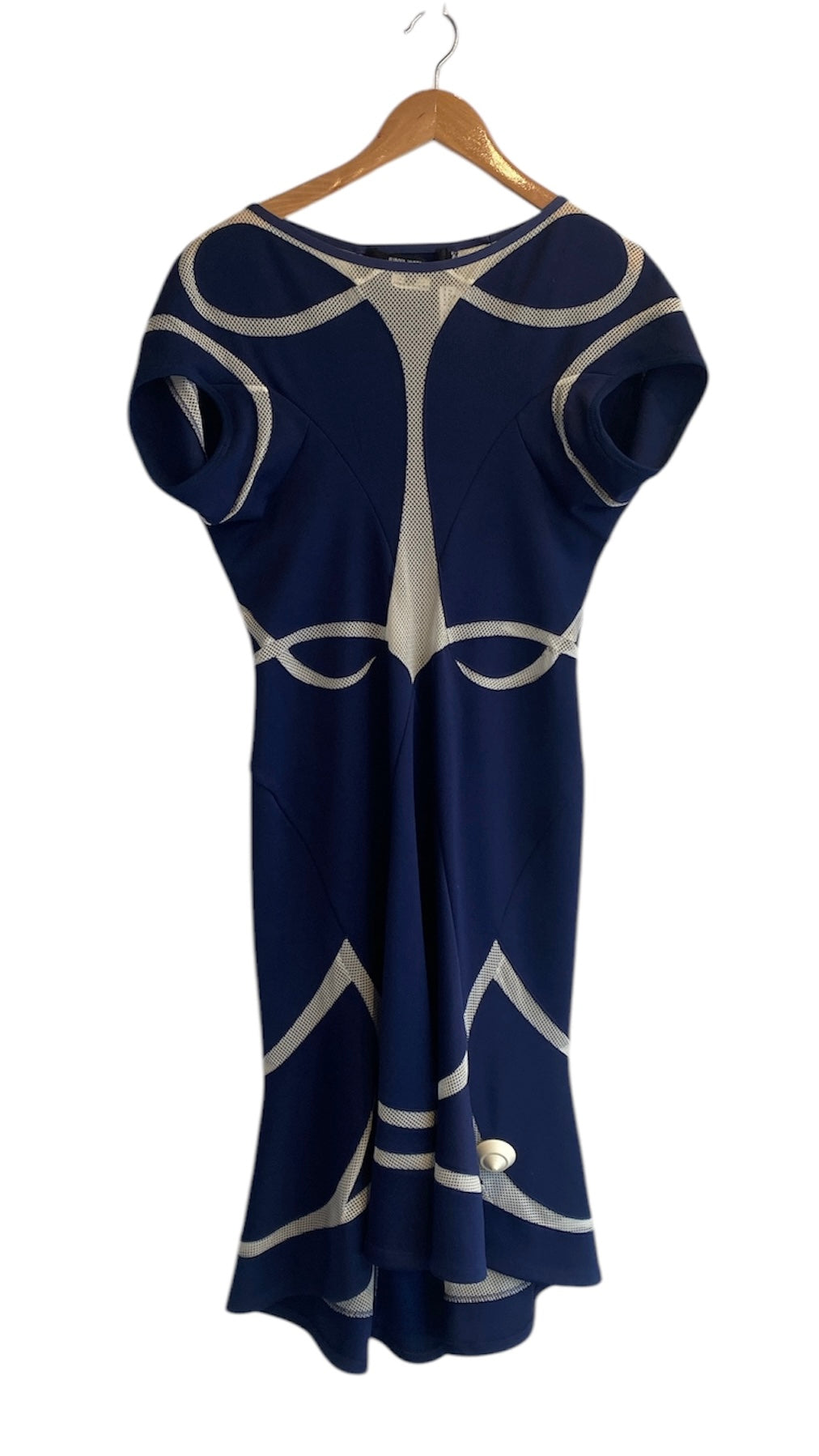 Junya Watanabe Blue Mesh Dress