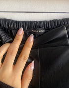 Anine Bing Faux Leather Pants