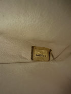 Chanel White Quilted Leather Nano Kelly Shopping Crossbody Chain Bag