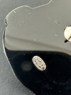 Chanel 17S Blue and Silver Resin Space Cat Brooch / Pin