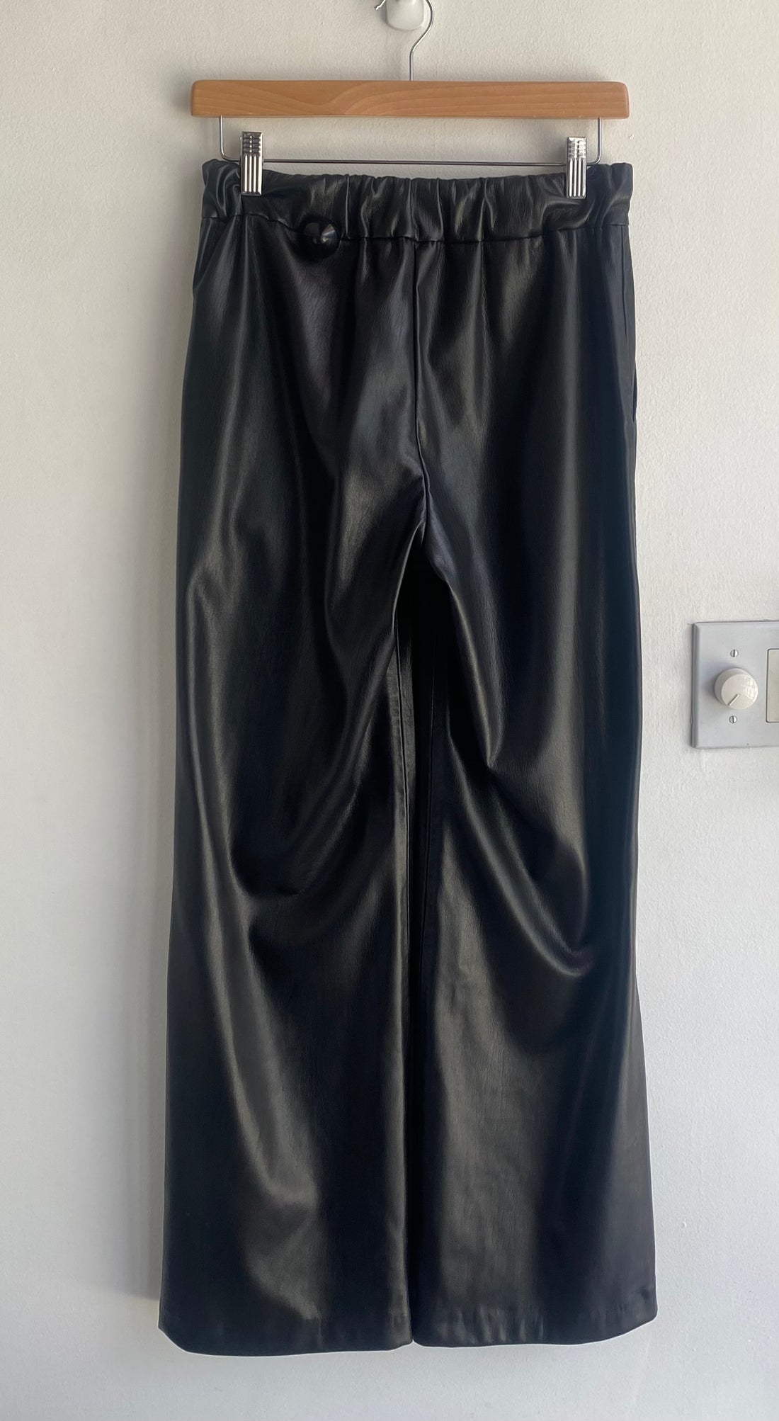 Anine Bing Faux Leather Pants