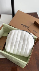 Burberry Baby Kit 4pcs Pink with White Zip Pouch