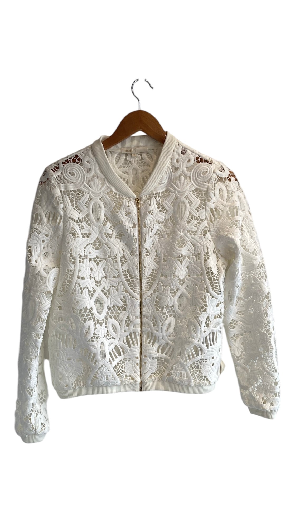 Maje Floral Lace Jacket