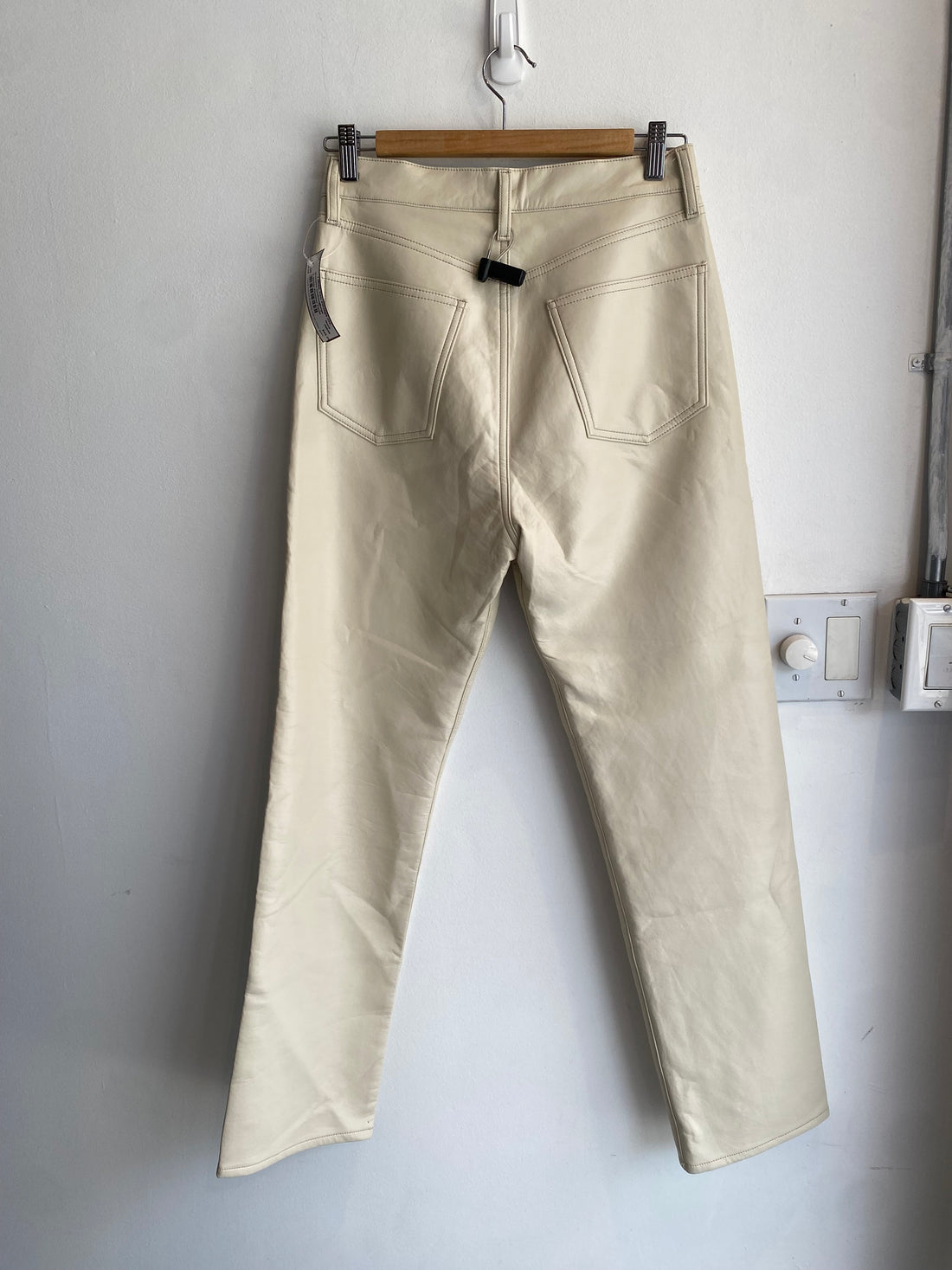 Agolde Faux Leather Pants - 27