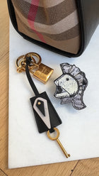 Burberry Pallas Helmet Lock Bag Charm Limited Edition