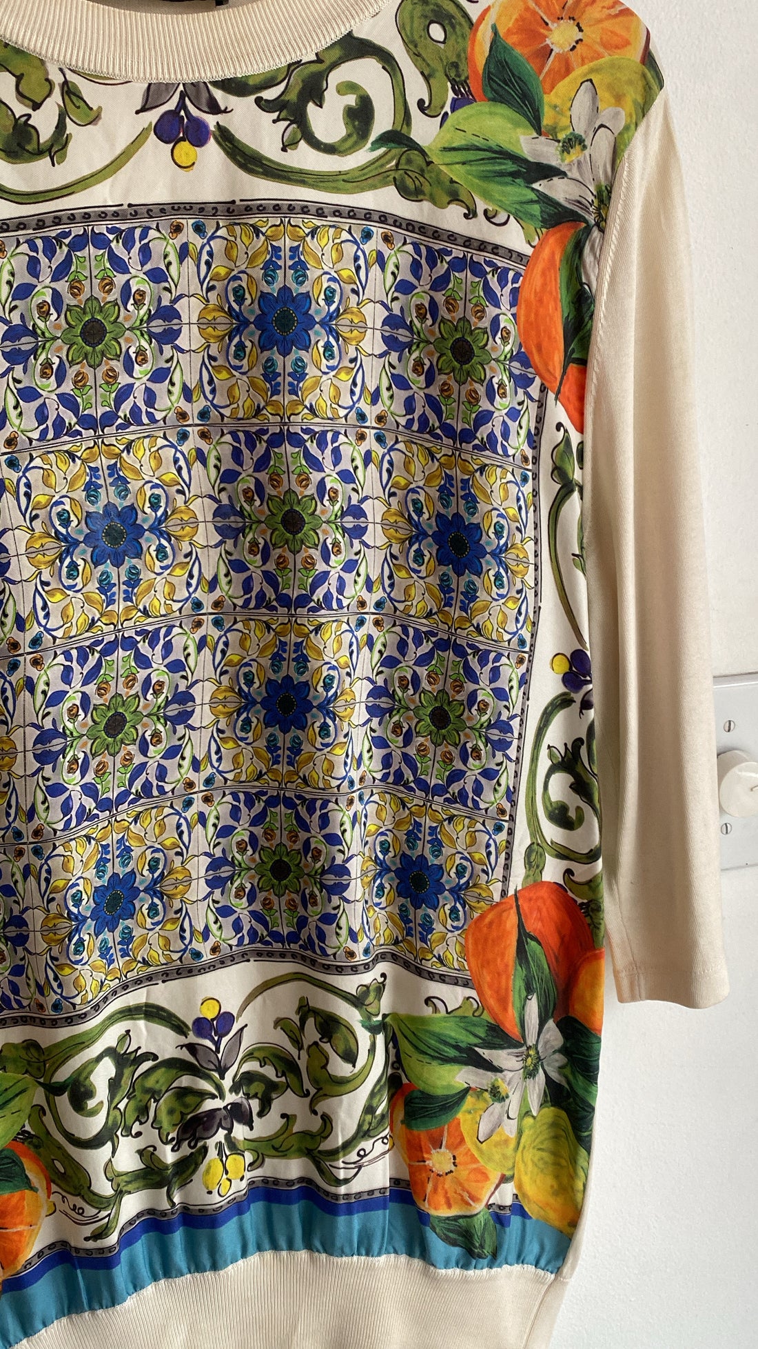 Dolce & Gabbana Floral Print Top