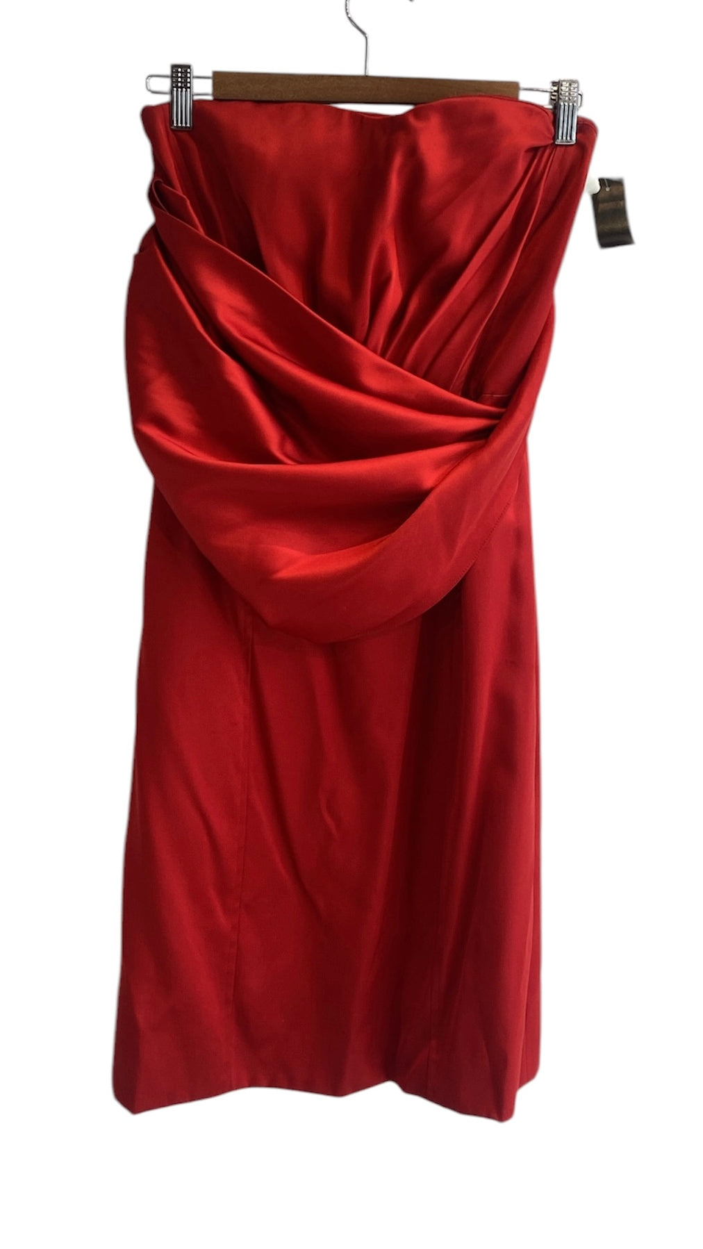 Oscar De La Renta Silk Draped Dress