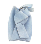 Acne Studios Blue Denim Suede Large Musubi Tote Bag