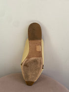 Aeyde Yellow Flat Sandals