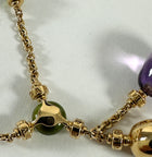 Bvlgari 18k Yellow Gold Sassi Mediterranean Eden Necklace