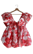 Kika Vargas Floral Print Mini Dress