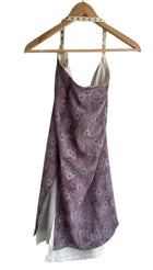 Acne Floral Halter Mini Dress