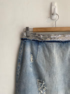 IRO Sequin Denim Skirt - 36