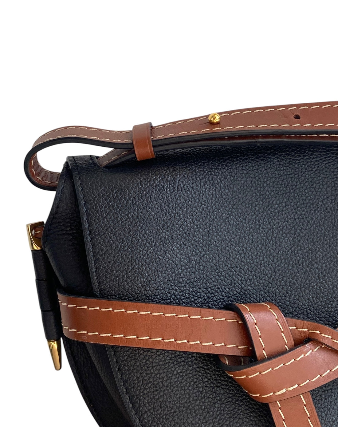 Loewe Black Gate Satchel Bag