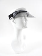 Dior J'Adior Club1 Black Logo Band Acrylic Visor