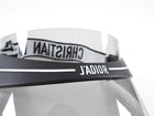 Dior J'Adior Club1 Black Logo Band Acrylic Visor