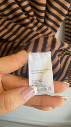 Akris Cashmere Silk Striped Sweater - US 14