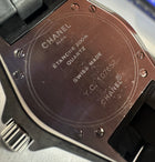 Chanel J12 Black Ceramic and Rubber 33mm Wrist Watch H0681