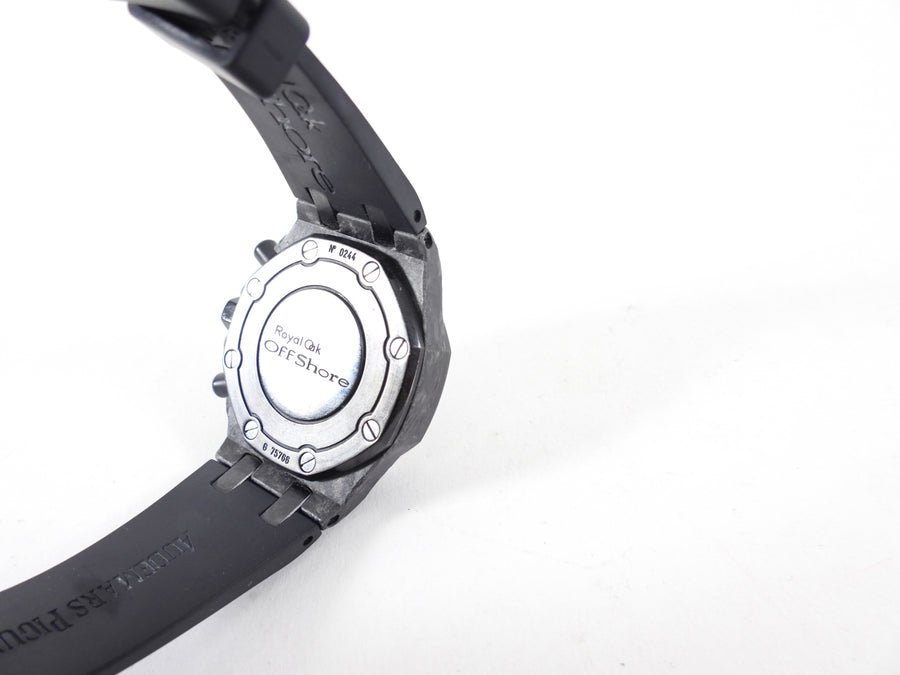 Audemars Piguet Royal Oak Offshore Chronograph Ladies Diamond Carbon Watch