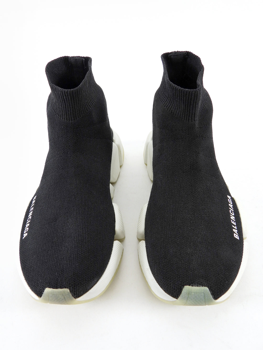 Balenciaga Black Stretch Sock Speed Racer Sneakers - 36 / 6