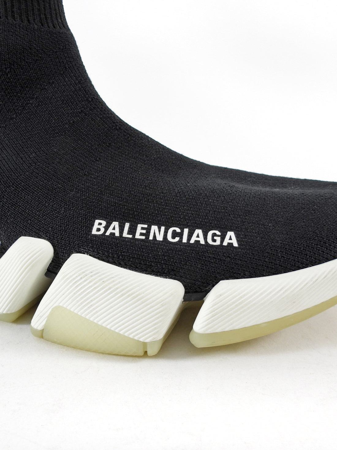 Balenciaga Black Stretch Sock Speed Racer Sneakers - 36 / 6
