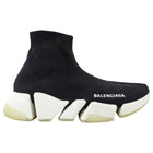 Balenciaga Black Stretch Sock Speed Racer Sneakers - 36 / 6