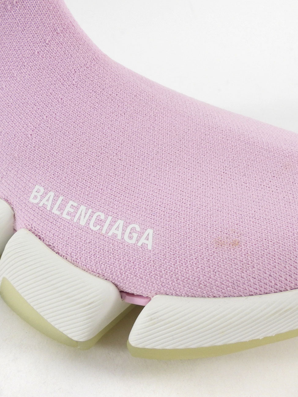 Balenciaga Pink Stretch Sock Speed Racer Sneakers - 36 / 6