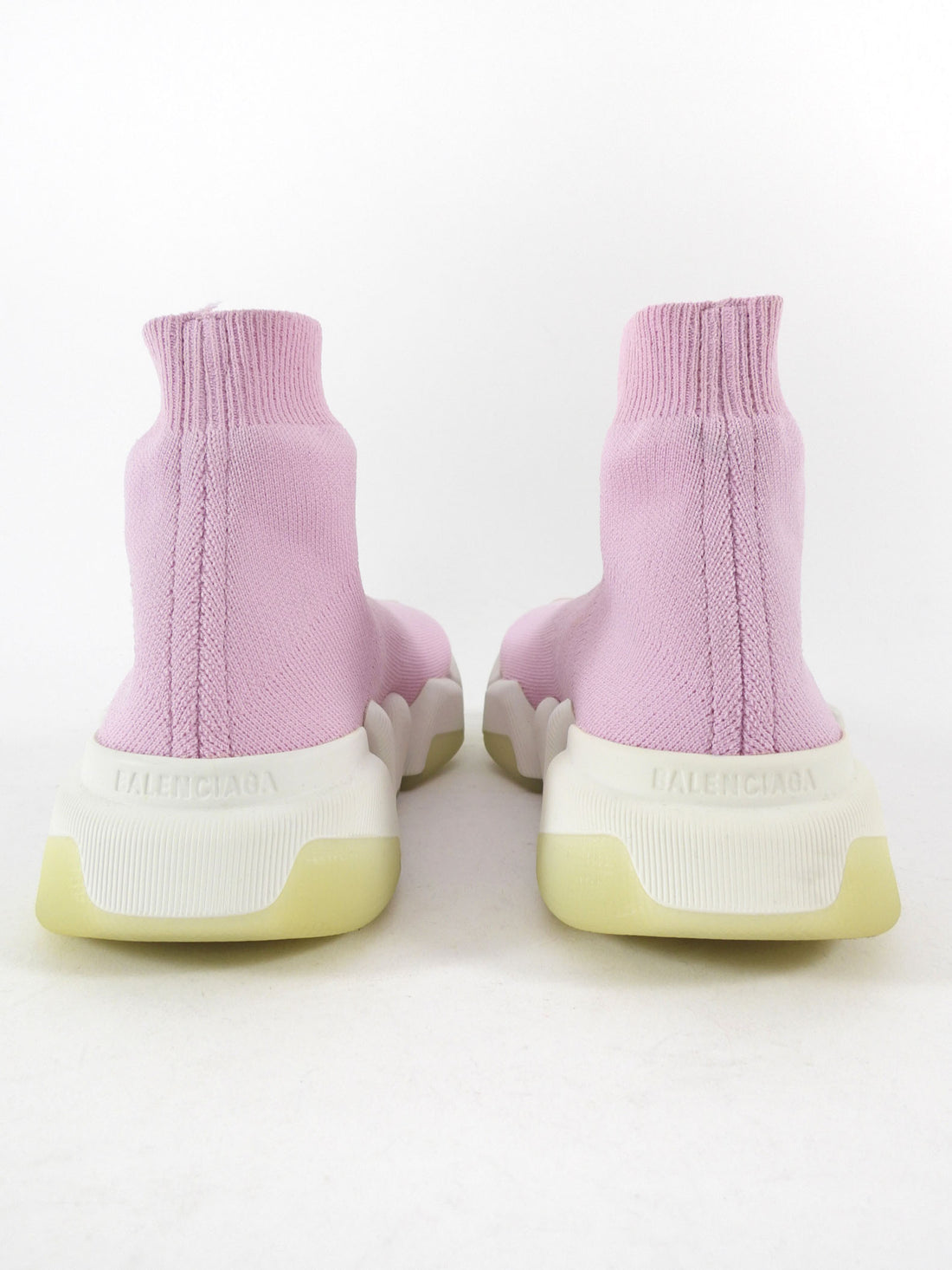 Balenciaga Pink Stretch Sock Speed Racer Sneakers - 36 / 6