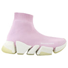 Balenciaga Pink Stretch Sock Speed Racer Sneakers - 36 / 6