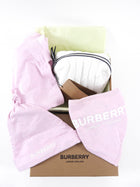 Burberry Baby Kit 4pcs Pink with White Zip Pouch