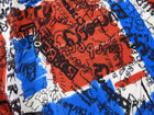 Burberry Large Graffiti Shawl / Pareo - Red White Blue