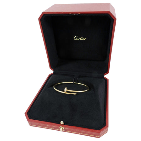 Cartier Juste un Clou 18k Yellow Gold Diamond Small Model