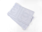 Chanel Light Blue Wool CC Large Muffler Scarf