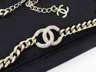Chanel 20A Light Goldtone CC Strass Chain Belt