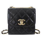 Chanel Black Quilted Mini Trendy CC Crossbody Flap Bag