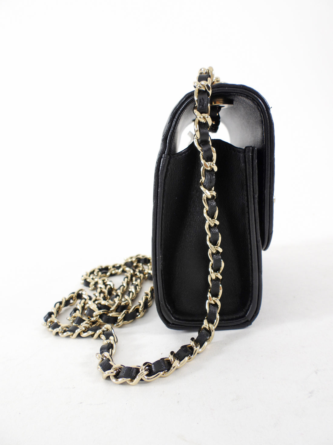 Chanel Black Quilted Mini Trendy CC Crossbody Flap Bag