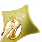 Claude Montana x Claire Deve 1980's Resin Geo Clip Earrings