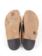 Emme Parsons Tan Brown Folded Slides - 37