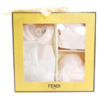 Fendi Pink and White 3pcs Baby Kit - Newborn