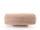Fendi First Medium Light Beige Shearling Teddy Frame Bag