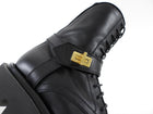 Givenchy Black Leather 4G Eden Combat Boot - 38
